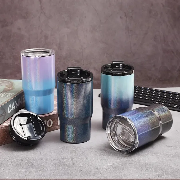 Gradual Outdoor Portable Ice Cream Cup 304 Stainless Steel Cold Insulation Tank For Business And Office Use