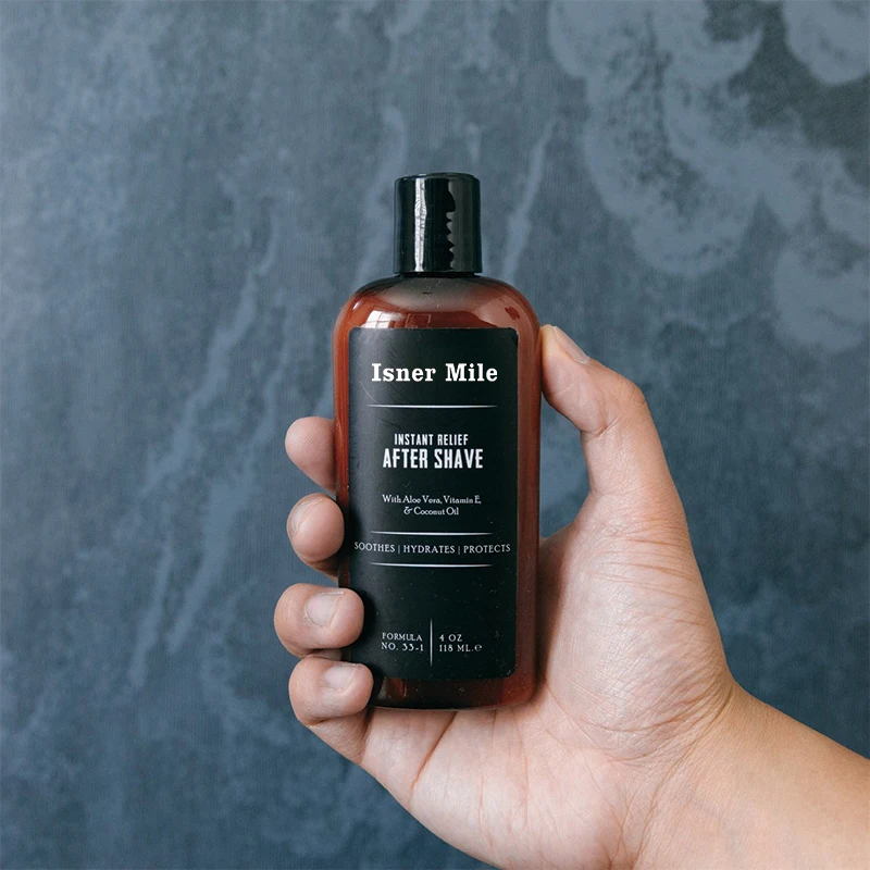 men beard shaving lotion vitamin E smoothing after shave gel