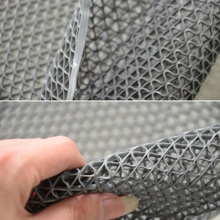 Китайский поставщик полые Напольные Резиновые противоскользящие сетчатые коврики из ПВХ