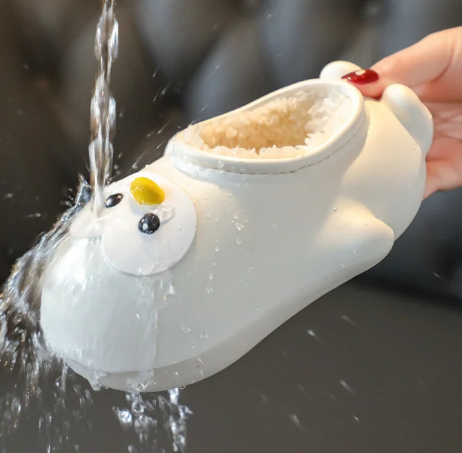 2022 new household cotton slippers women wear Baotou parent-child household cotton slippers waterproof cartoon penguin cotton sl