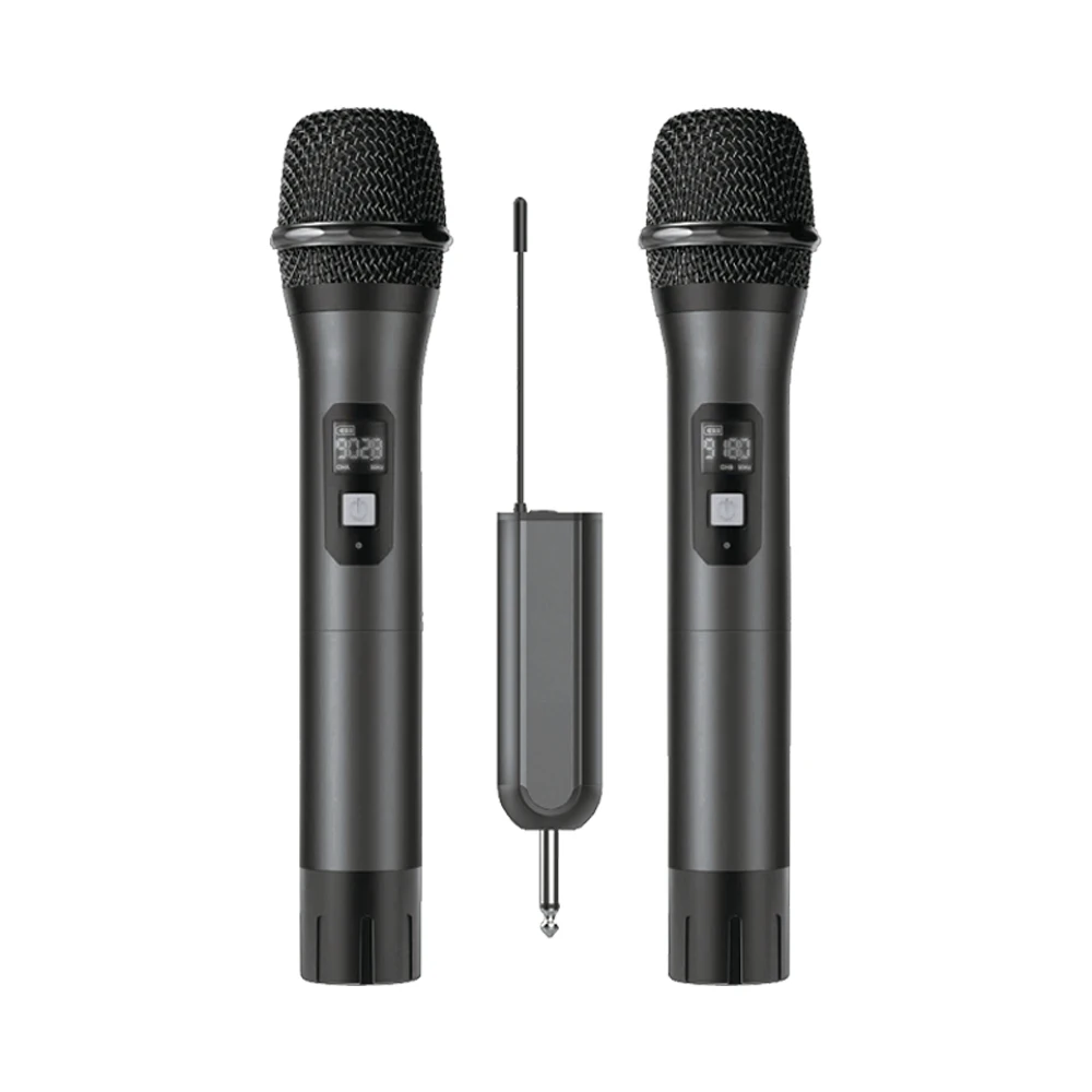 Hot Sale Professional Karaoke Wireless Microphone System With Receiver For Ktv Room