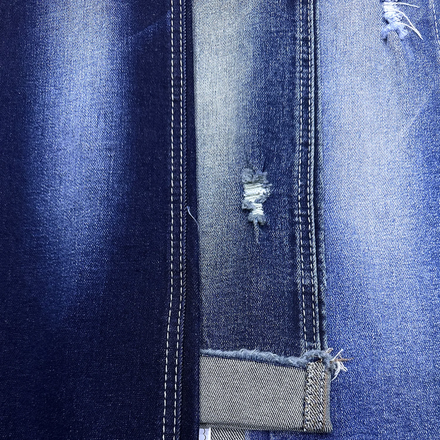 wholesale 10.6 oz 80% cotton spandex high stretch denim material fabric