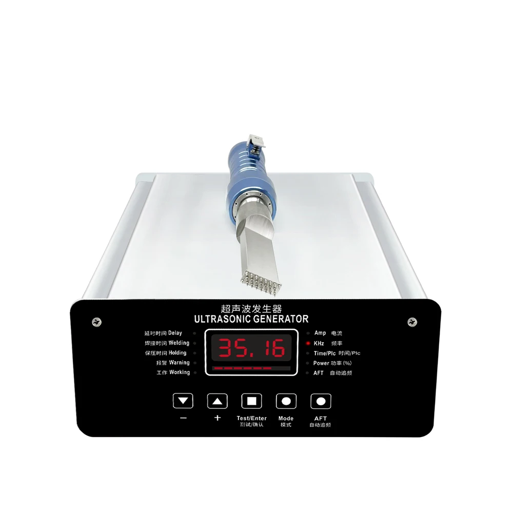 Hot sale small size ultrasonic welding handheld machine for plastic with steel, aluminum, titanium