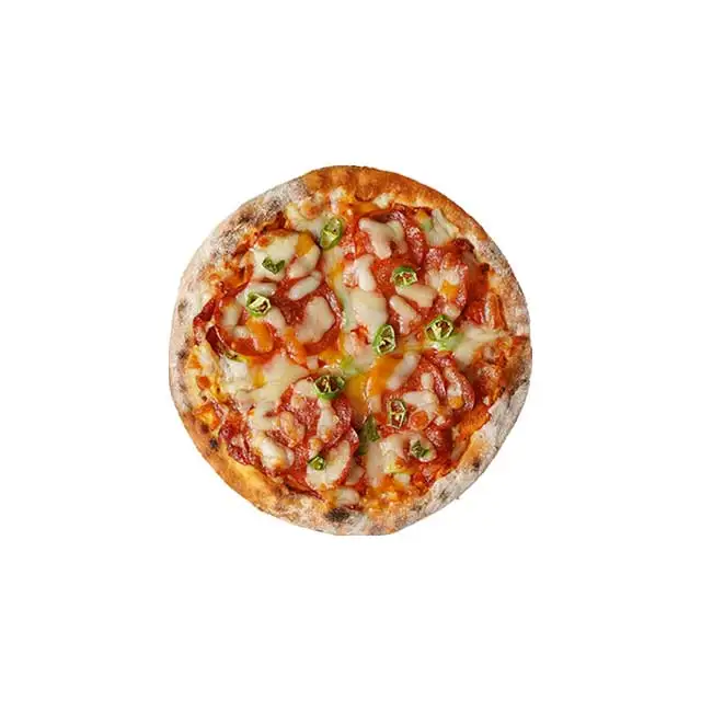Round Shape Frozen Pizza Made in Korea 310g Frozen pepperoni pizza Bulpane firepot handmade pizza bulk order available