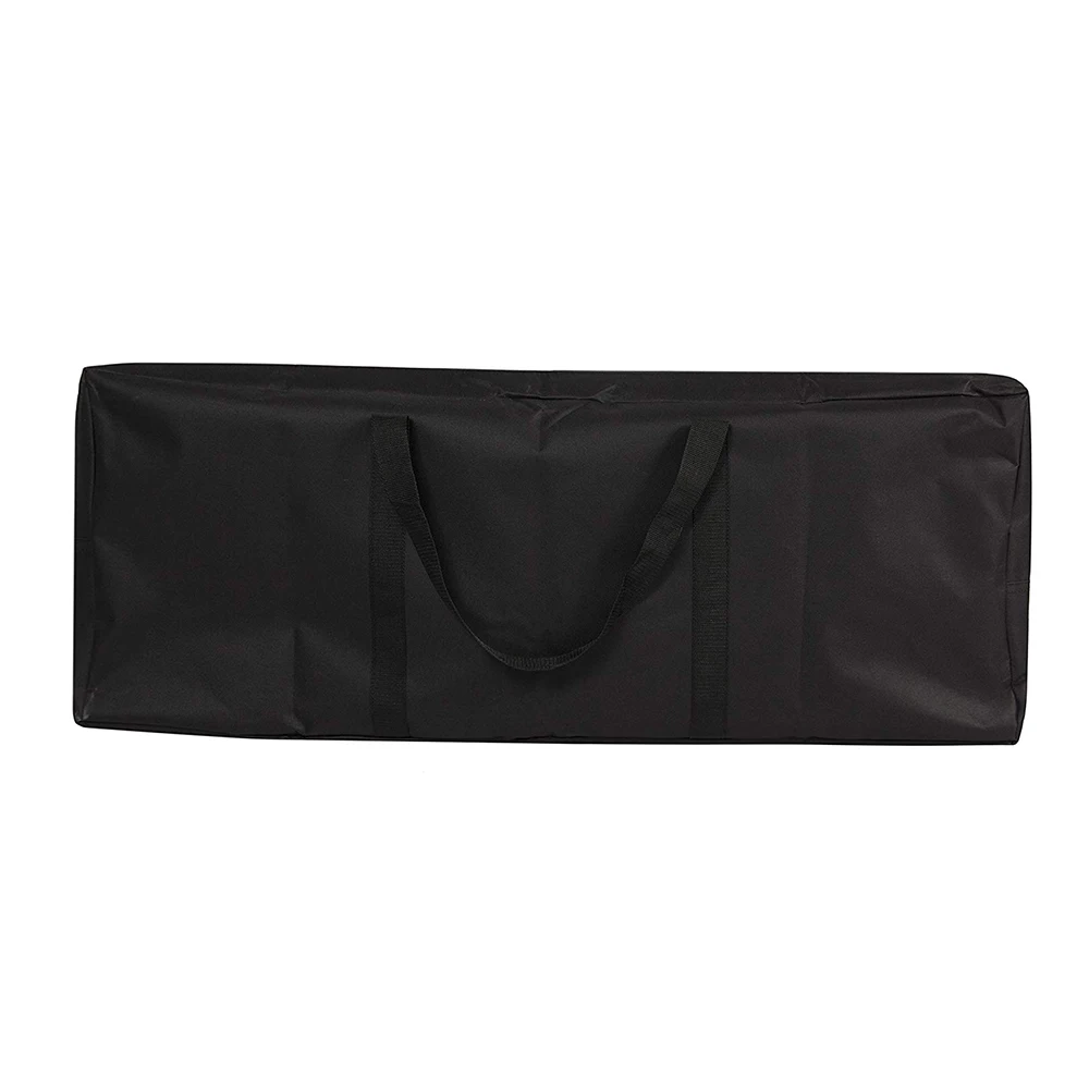 Outdoor portable rectangular foldable bartender drinking bar party table with carrying bag