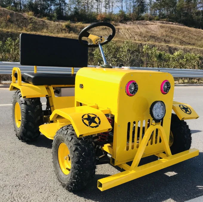 Popular outdoor funny entertainment customized color kids pedal electric go kart