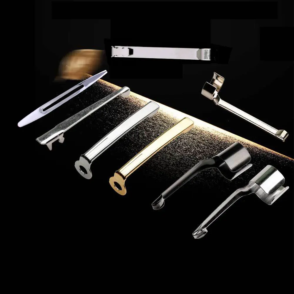 Custom Design Luxury Pen Accessories Ballpoint Pens Roller Pens Parts Clip Metal