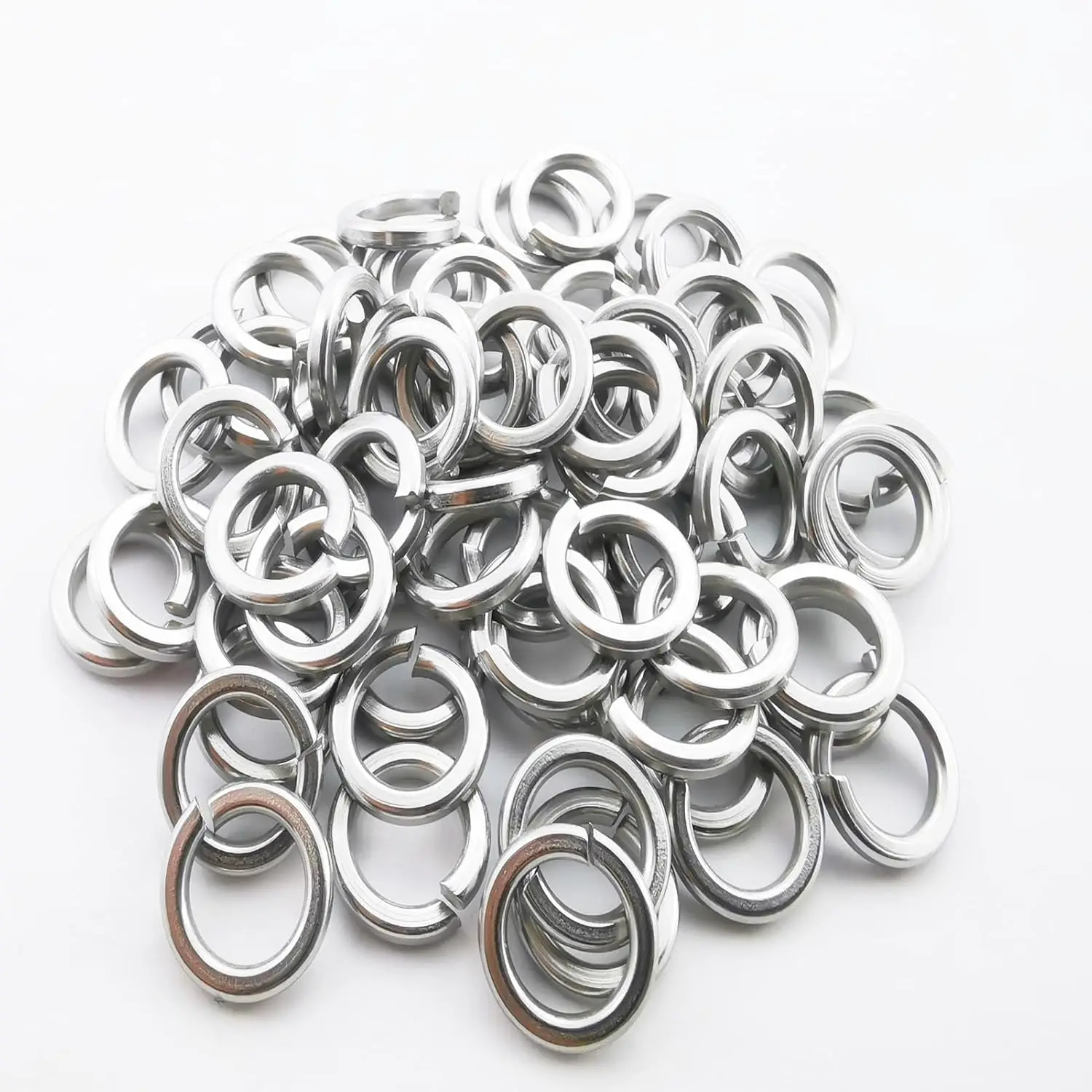 DIN127 DIN6913 Spring Washer 304 254SMO 2205 2507 317L Stainless Steel Spring Lock Washer Brass and Aluminium Material