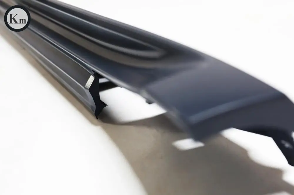 KM  for panamera 971 side skirts door skirts door moulding side lip bodykit GTS style 2017 2018 2019 long axis short axis