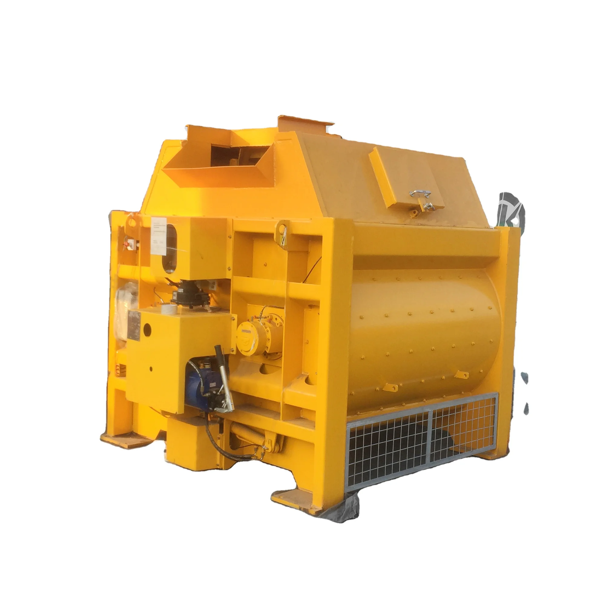 Direct selling 90% new twin shaft mixer second hand silo cement mixer second hand mixer