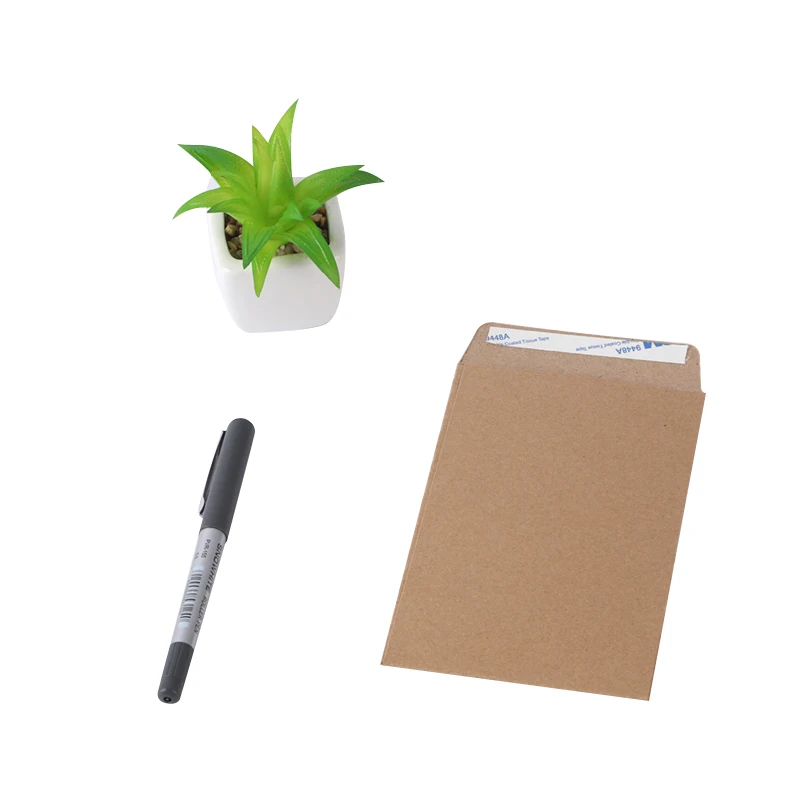 Custom Kraft Paper Envelope With Self Adhesive Gift Card Envelope Greeting Card Invoice Document Envelope Custom Logo Printing