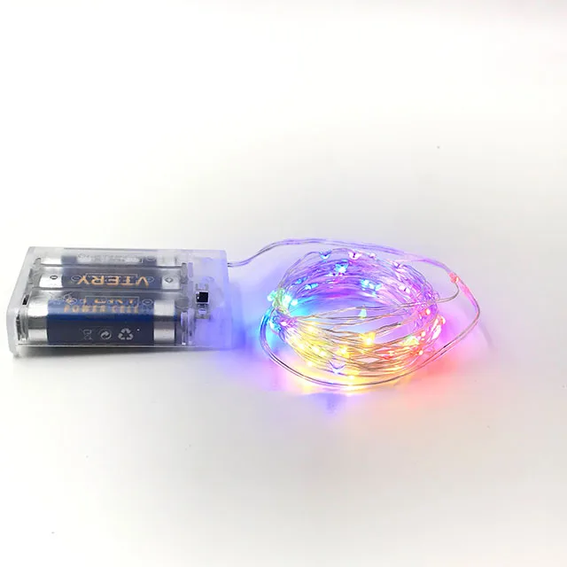 
Mini Waterproof 2M/10M Remote Control Copper Wire Battery LED Fairy Light LED String Light For Christmas Wedding Decoration 