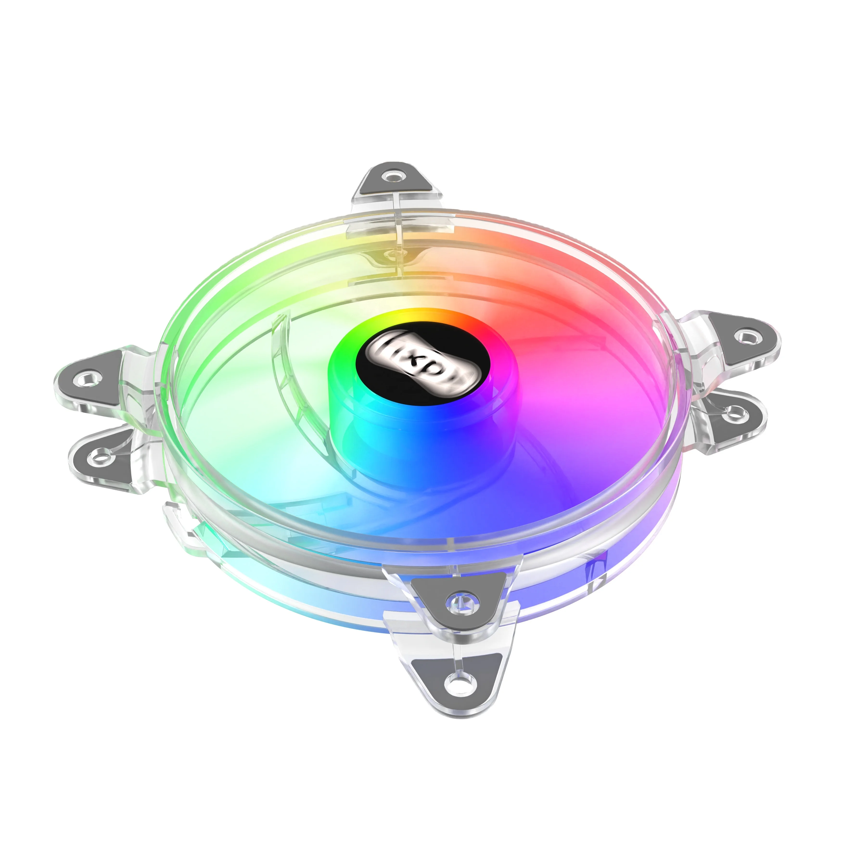 Wholesale OEM Ice Core-F-IC12 CPU PWM RGB FAN Symphony Cooling Silent computer Cooling Chassis fan lil heatstick led ceiling fan