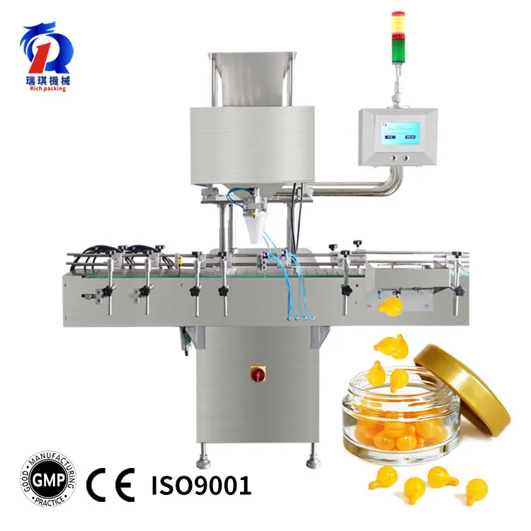 Zjsa Tablet And Softgel Liquid Capsule Filling Counter Machine Capsule Counting Machine
