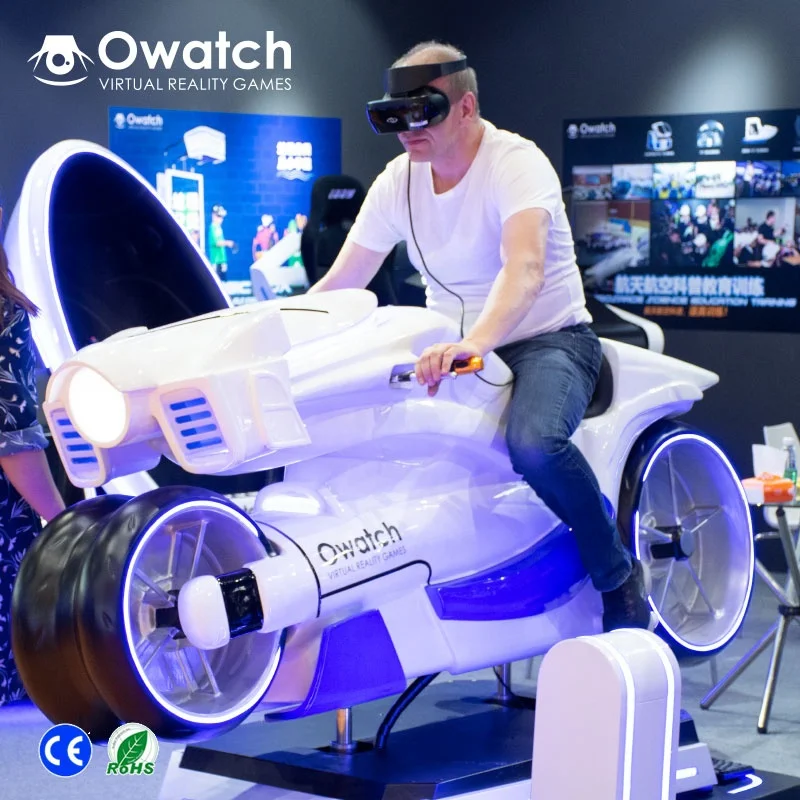 
Amusement Park VR Moto Motorbike 9D Racing Car Game Machine 9D VR Motorcycle Simulator For Sale 