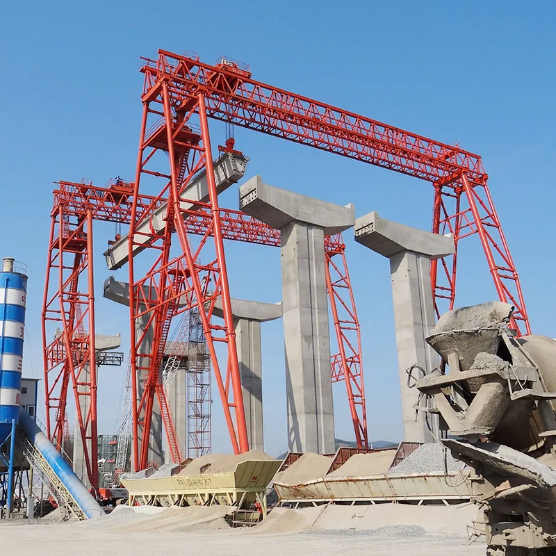 MG A type 10 ton 20 ton 25 ton double beam truss gantry crane with good price