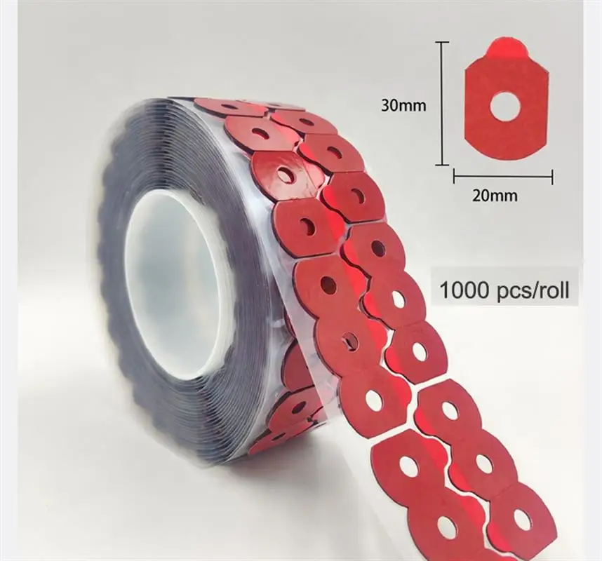 High Quality Super Adhesive Blocking Pads for Super Hydrophobic Optical Lenses Red Lens Edging Pads for Lens Grinding Wholesale