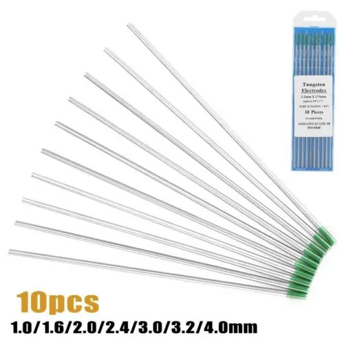 Pure Tungsten Electrode 1/16' x 7' For Tig Welder And  Tig Welding Machine