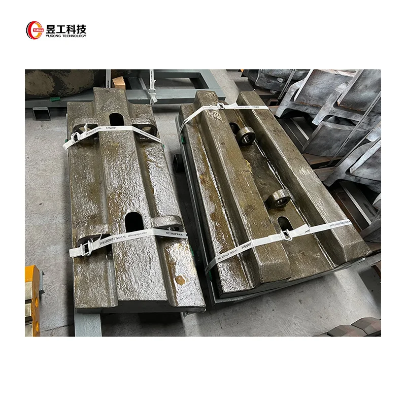 Factory direct sales high wear resistant  alloy steel Semi-automatic Mill Lining Board for Semi-automatic Mill