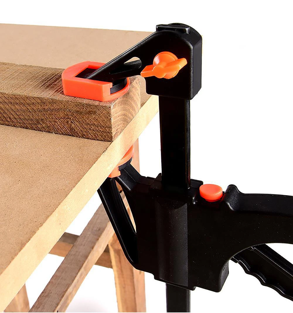 Direct Factory Selling 4 Inch to 50 inch F Style Nylon Spring Clip Bar  Woodworking Tools Clamp