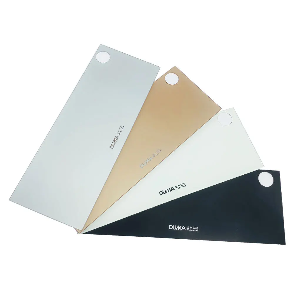 Customized Small Size Touch Room Number Plate Tempered Glass Panel With Color Silk Screen Printing for Smart