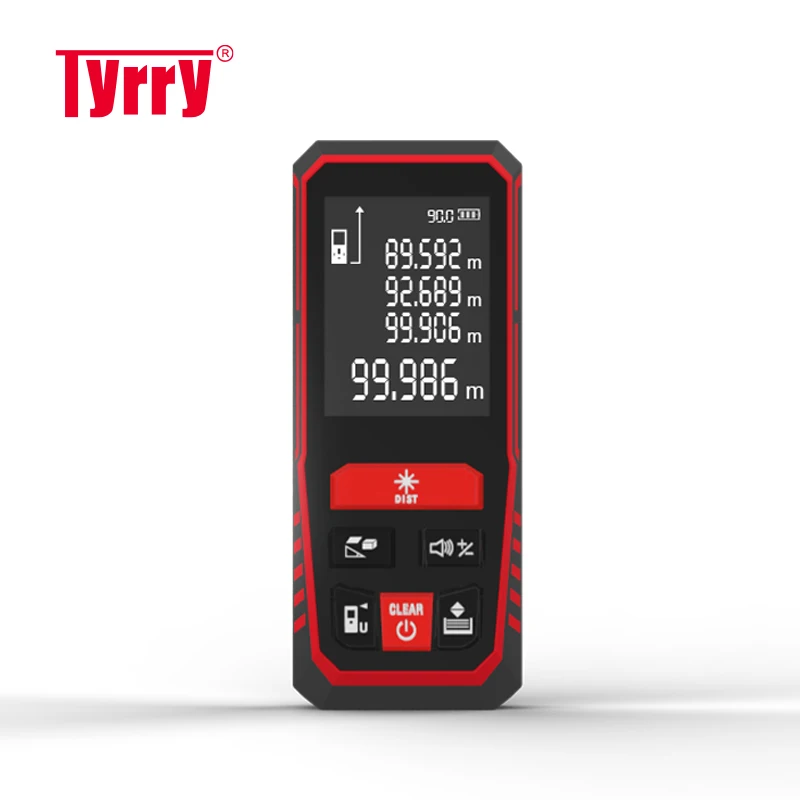 Tyrry Factory Newest Professional Digital Distance Meter With Multi End-Piece