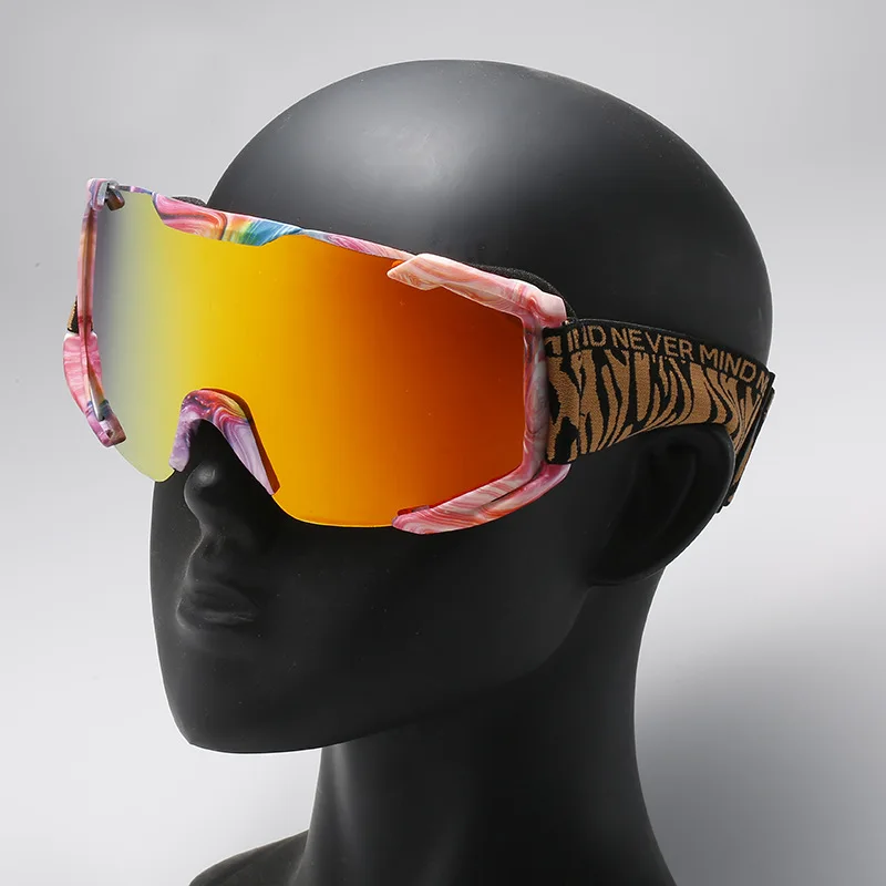 Фабричные недорогие лыжные очки с двойными линзами, зимние очки с логотипом на заказ, очки для сноуборда 2021 (1600362398739)