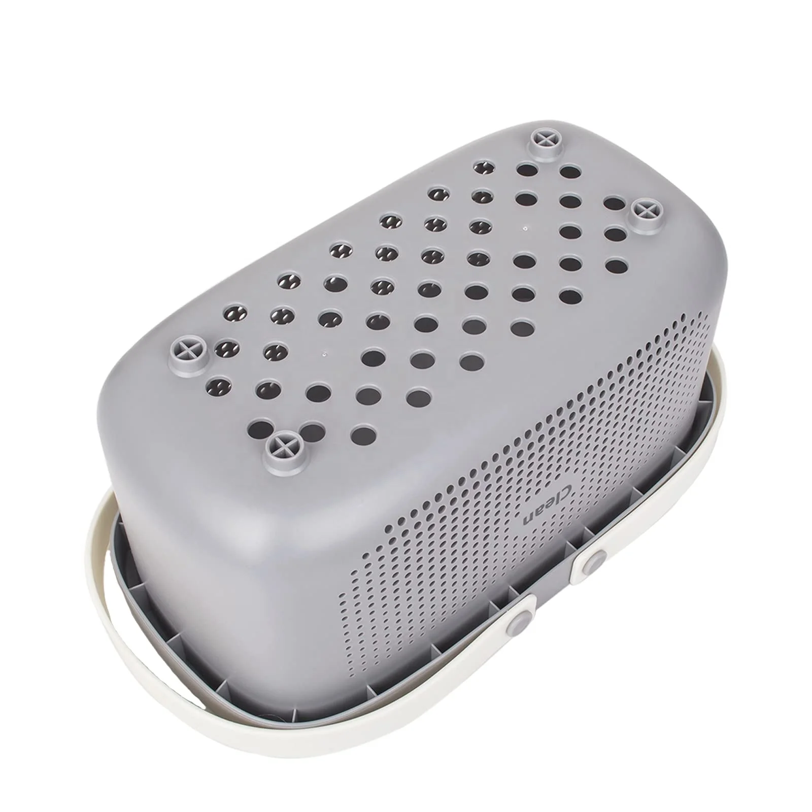 Bathroom Portable Plastic Organizer Storage Shower Caddy Tote Basket  with handle