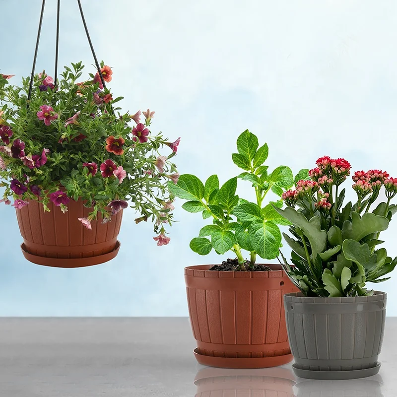 China Factory Supplier Orchid Balcony Durable Planter multi-flower potted veranda household indoor simple Plant Flower pot