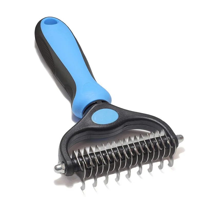 Pet Stainless Open Knot Comb Pet Double Sided Hair Remover