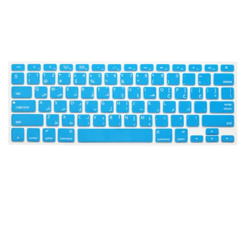 Мягкие силиконовые наклейки на клавиатуру Air 13