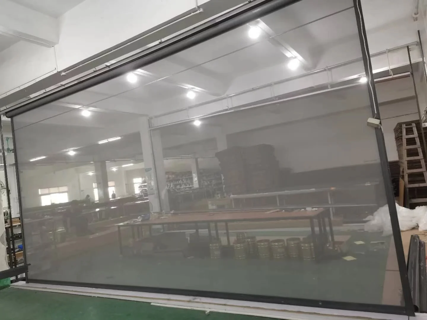 outdoor clear roller blinds pvc outdoor roller blinds weather proof glasshouse outdoor blinds