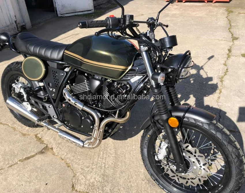 
A1 license 250cc motorfietsen old skool euro4 motorcycle 250cm3/ml bobber brat motocicleta/classic v-twin scrambler motorbike 