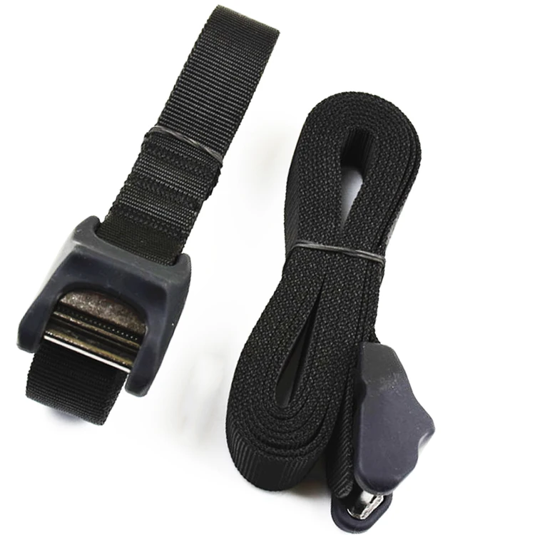 Adjustable Cargo SUP Kayak Surfboard Surf Rack Dirt Bike Tie Down Straps with Silicon Cover