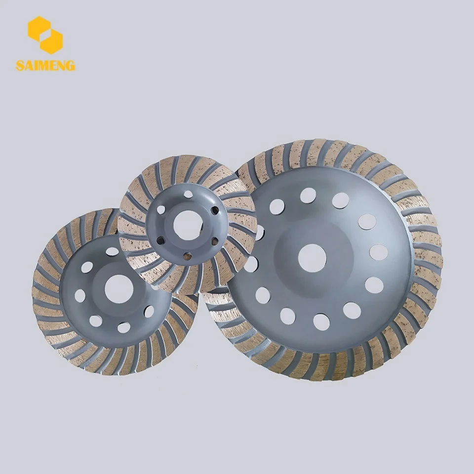 Saimeng for Masonry Material Turbo Diamond Grinding Cup Wheels