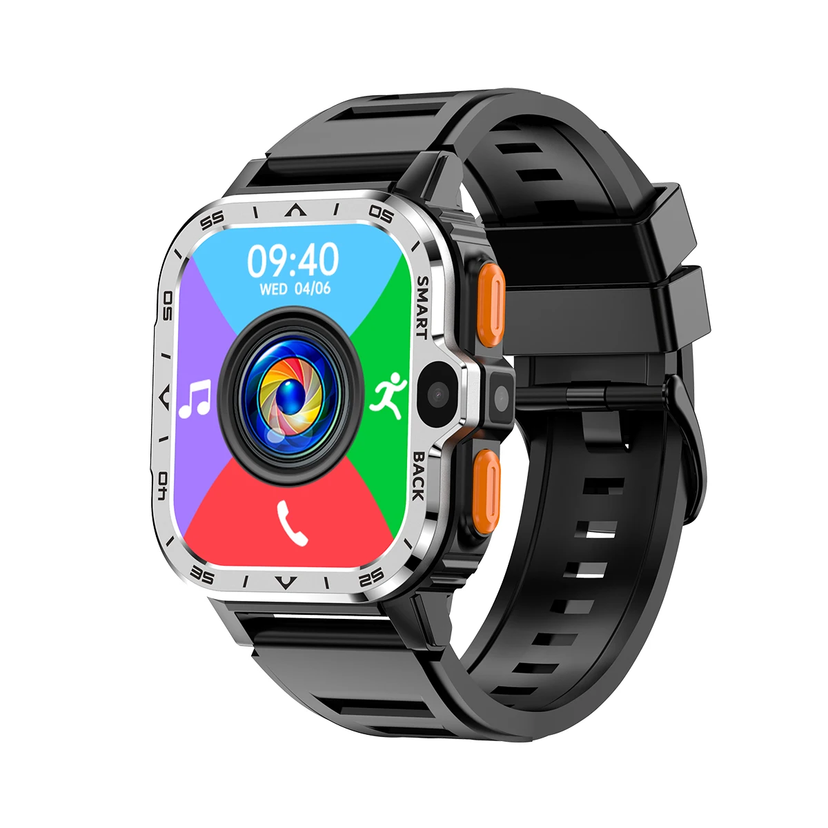 2023 New popular 4G smart watch hot sale DW88 DW89  WiFi GPS inserted SIM card 4G network 4+64GB Android System Smart watch