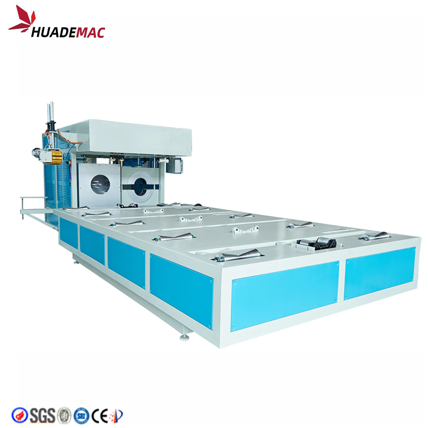Full Auto PVC Pipe Belling Machine PVC R or U or Rectangular Socket Pipe Making Machine