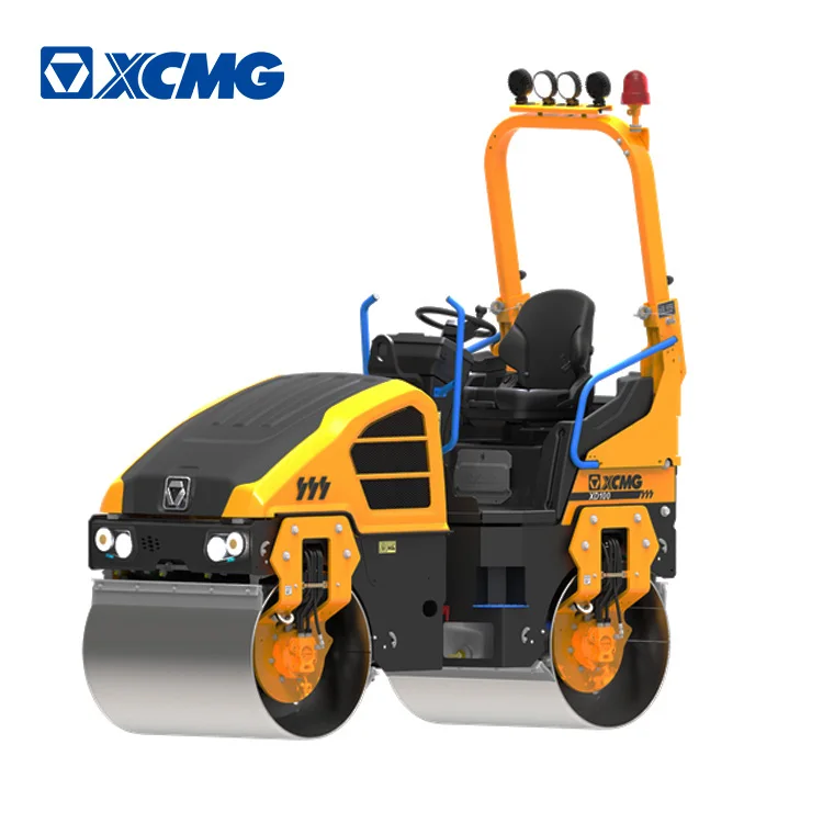 XCMG mini vibratory roller road XD100  light roller compactor  with price