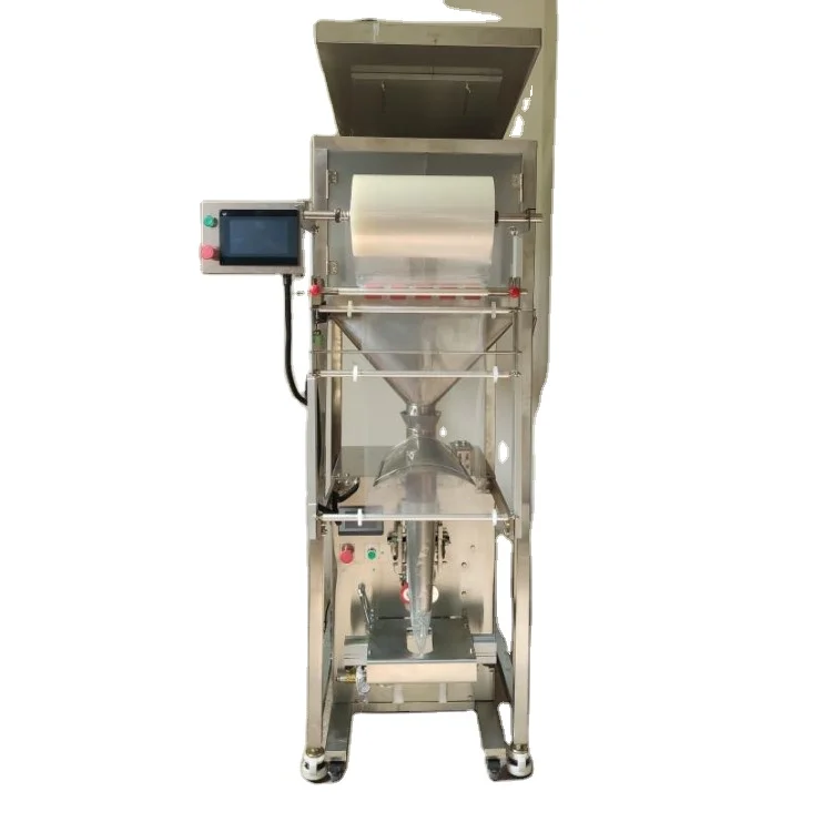 VFFS Automatic vertical 1kg bag brick shape rice packing machine for powder granule spice wheat sugar bean nuts grains