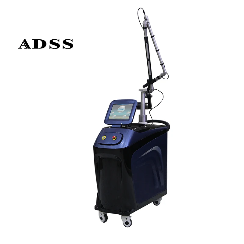 ADSS New Technology Picosecond Laser 1064nm/ 532nm/ 755nm Nd Yag Laser Permanent Laser Tattoo Removal Machine
