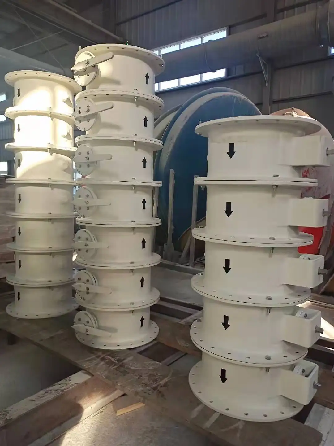 FRP Butterfly Damper  Manual Air Valve Suction Control Valve/SCV