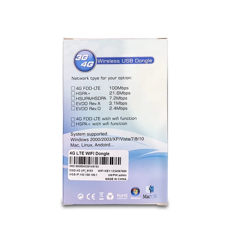 Portable 4G LTE Modem USB Dongle 4G USB WiFi Modem LTE USB Modem wifi dongle for Car use