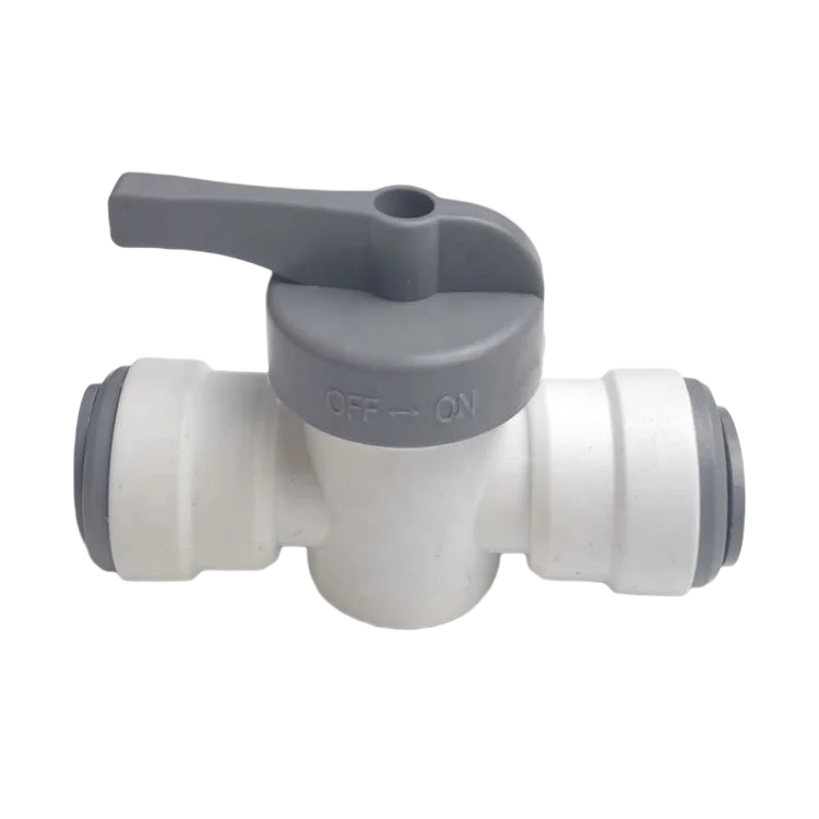 3 way Union Tee Quick Connect Food Grade Push on Plastic Pipe Fitting Quick Joint Connector