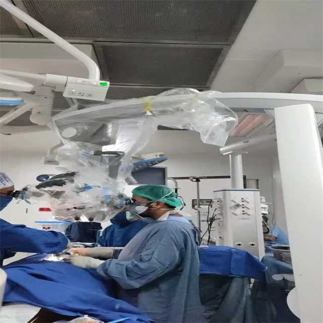 Customized OEM Equipment Drapes Microscope Cover for Leica M500 with 3 Binoculars and a Camera