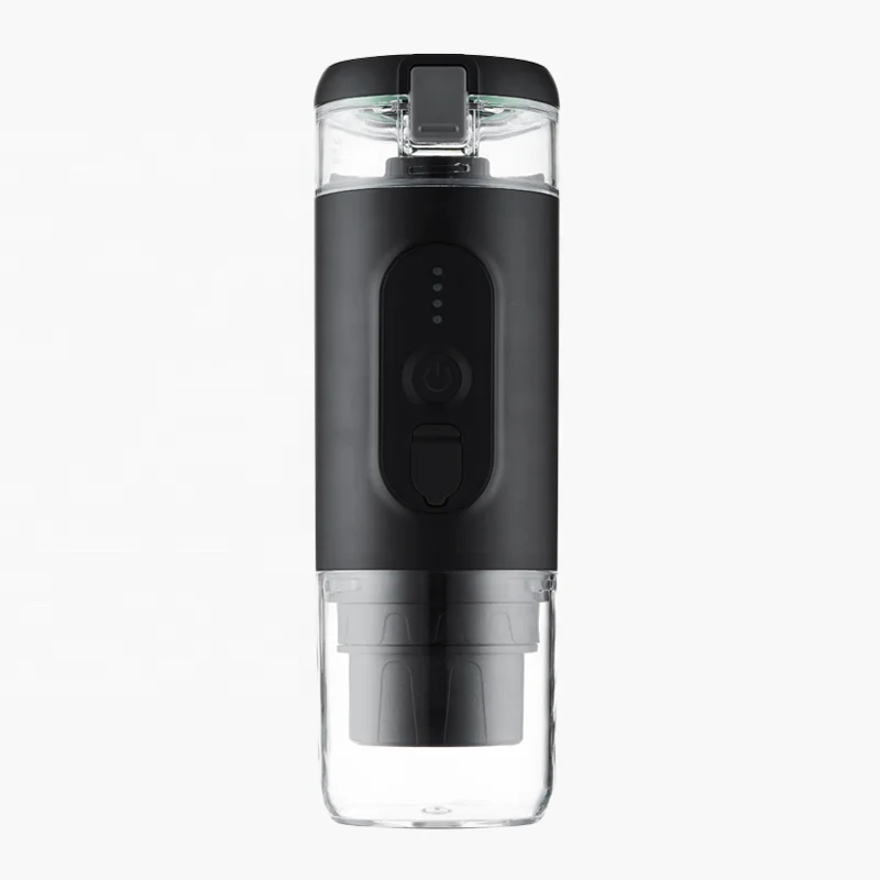 New Outside Heating Function Portable Espresso Coffee Machine Outdoor Mini Espresso Coffee Maker for Camping