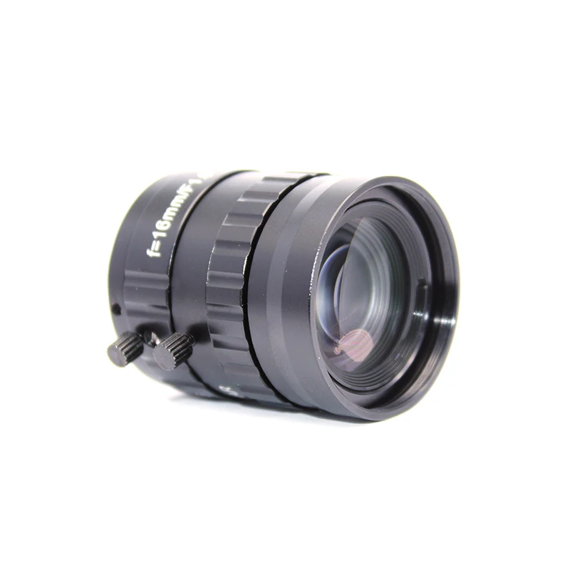 2/3 inch 16mm F1.6 DC auto iris c mount machine vision mp veri-focal 5mp c mount varifocal cctv lens