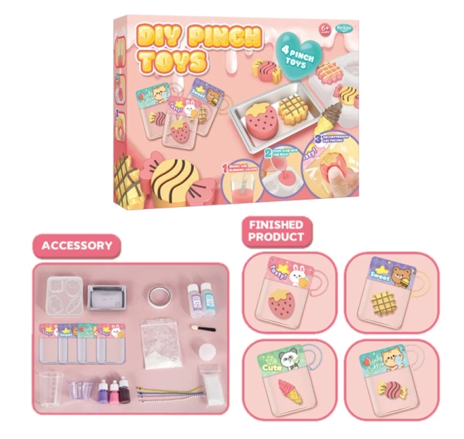 DIY Kneading Fun Set Stress Relief Toy for Kids