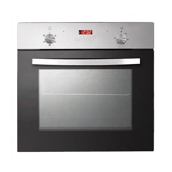 80L Single Electric Oven Smokeless Home Grill with Automatic Rotating Barbecue Skewer Kebab Machine for Grilled Foods