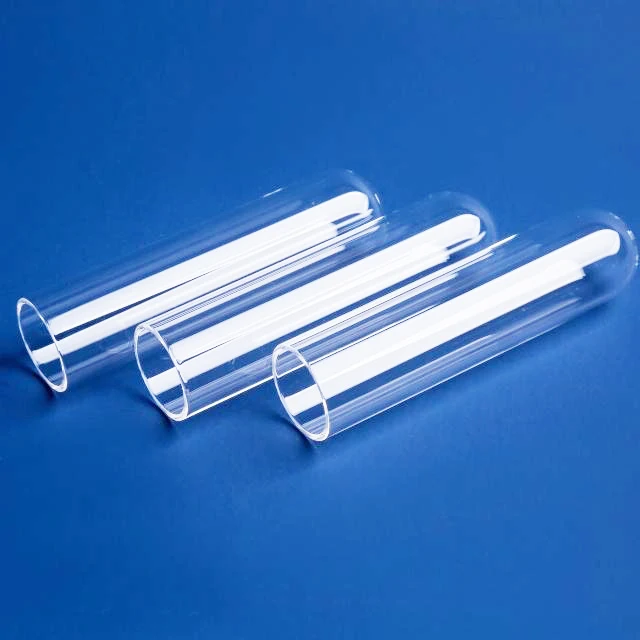 
High temperature resistance quartz tube&quartz high temperature tube 