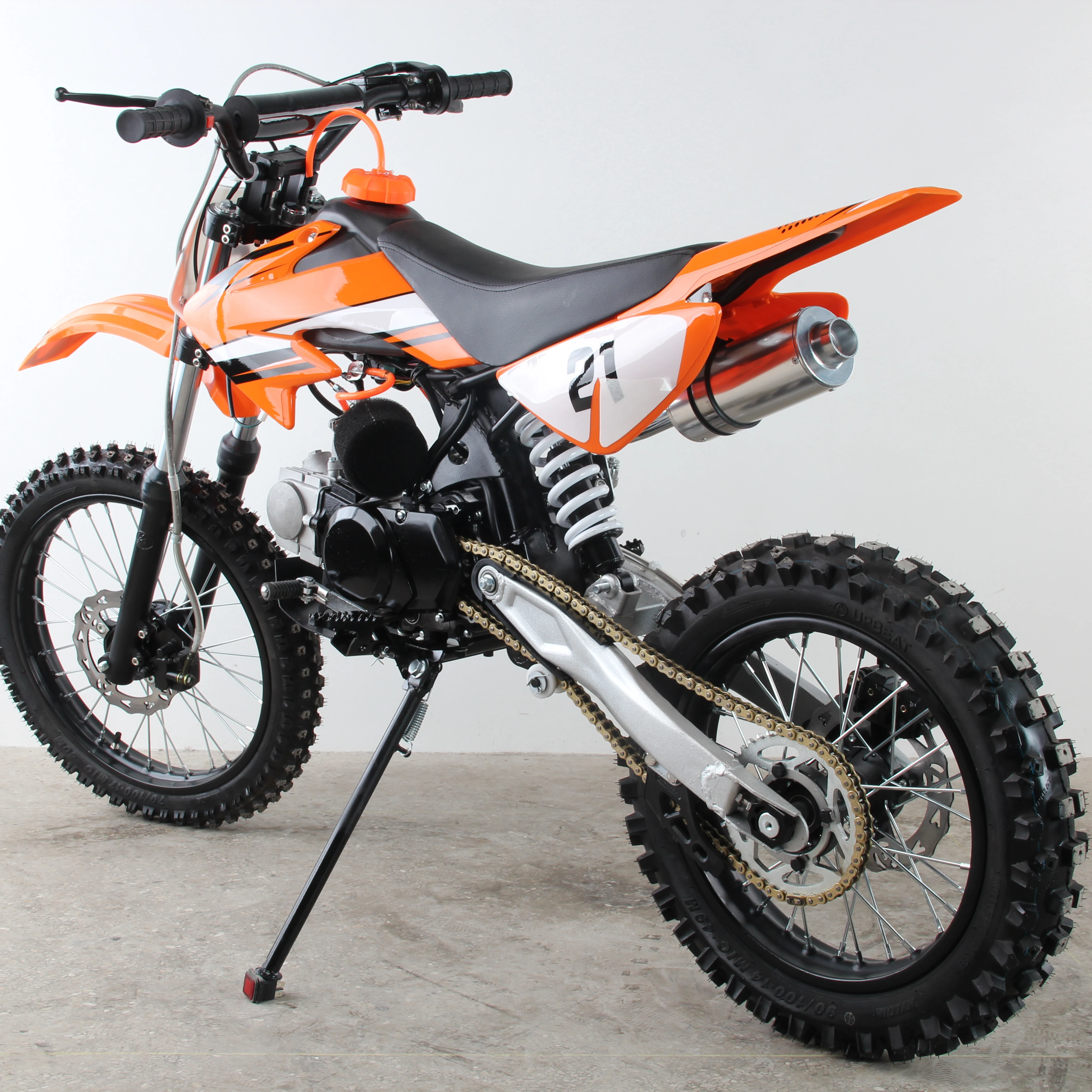 Customization Upbeat single cylinder 4 stroke Style 61 - 80km/h 125cc Pit Bike racing motorcycles ktm For Adults